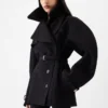 Trench corto Ovalo Trench a clessidra Trench corto Ovalo Trench a clessidra
